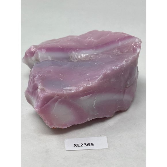 Purple Lavender Pink Multicolor Layered Slag Art Glass Cullet #XL2365 - Picture 6 of 8